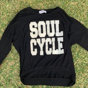 Soul cycle Workout sweater